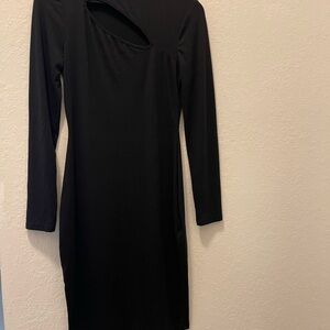 SHEIN. Black Bodycon Dress Size: M